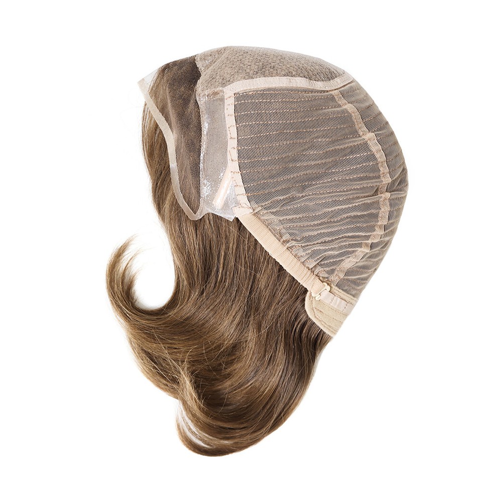 Women Wigs European Virgin Human Hair Systems French Lace Front ...