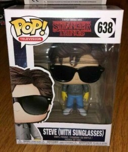 Funko Pop Strangers Things Steve (with Sunglasses) Television Action Figure 889698308779 | eBay