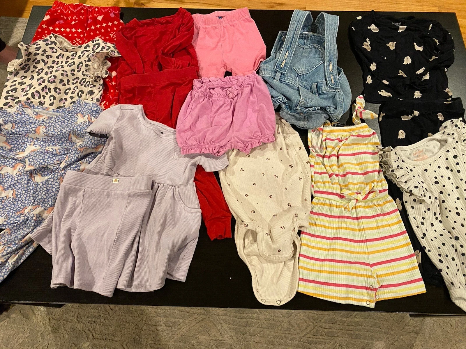 16 pcs Lot Bundle baby girl’s clothing Gap H&M Little Sleepies Etc Size 18-24 M
