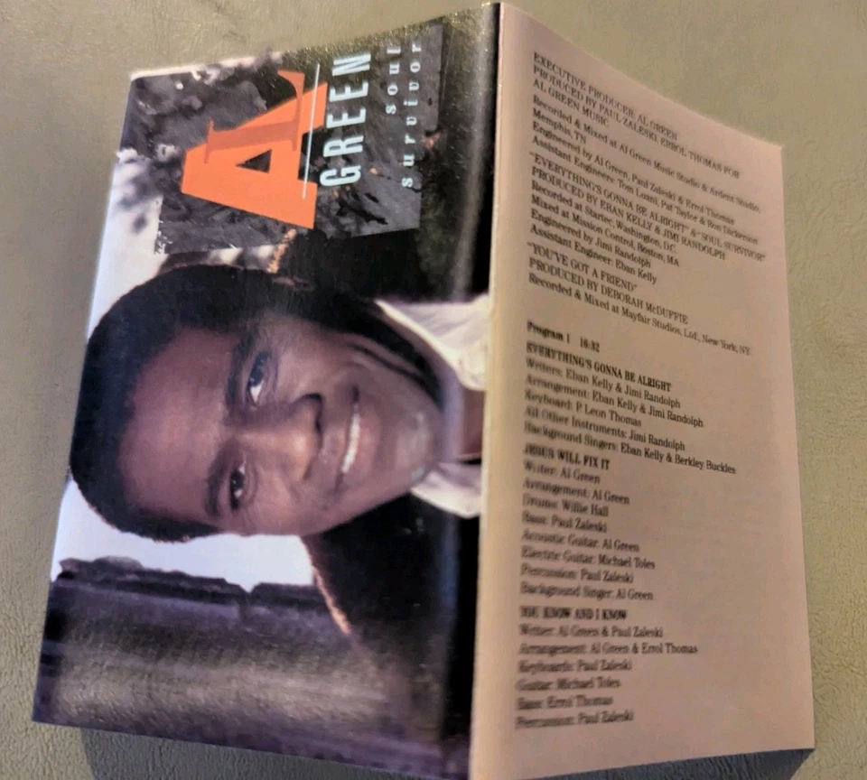 Al Green "Soul Survivor" Cassette 1987 A&M Records - Image 3 of 4