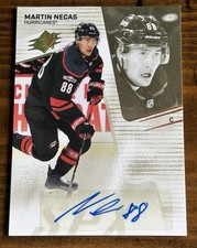 Martin Necas - 2022-23 SPX Hockey - SPX Auto #72