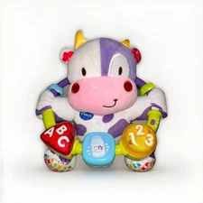 VTech Lil' Critters Moosical Beads Plush Cow | Used | Requires 2 AAA