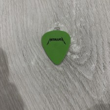 Metallica, James Hetfield, Ninja Star Green Guitar Pick, 1996 Tour