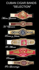 Set Cuban Cigar Bands  vitola label of different brands. Havana COLLECTIBLES 2