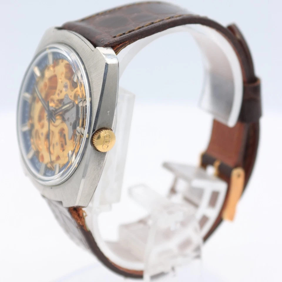 Reloj Pulsera Automático Hombre Vulcain Vintage Esqueletizado MSR T 54 Acero Suizo Foto 2 de 4