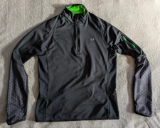 PEARL IZUMI Long Sleeved Thermal Cycling Jersey Mens Medium Black Jacket