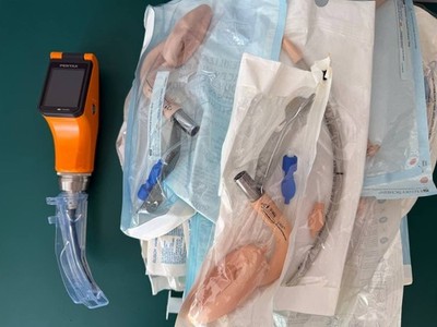 Pentax AWS AWS-S100 Laryngoskop Video Intubation Laryngoskop mit Zubehör