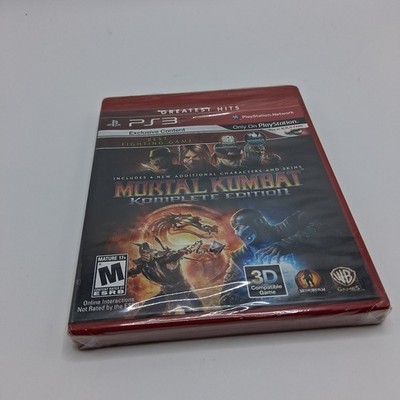 Mortal Kombat -- Komplete Edition (Sony PlayStation 3, 2012)