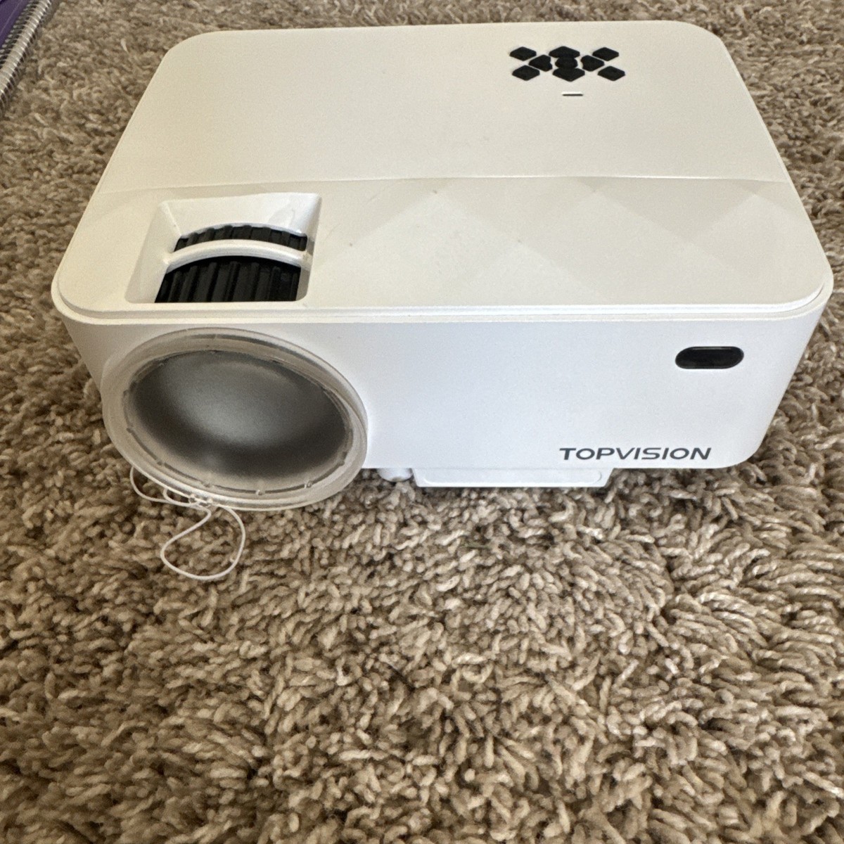 TOPVISIONプロジェクター/T21【家電・ビジュアル・オーディオ】 TOPVISION T21 LED Projector, 1080P Supported Portable Movie