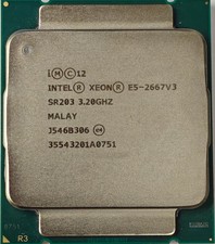 Intel Xeon E5-2667 v3 3.2GHz 8 Core 20MB 9.6GT/s 135W Processor SR203 CPU