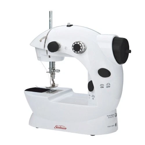 Portable Mini Sewing Machine with 76 Piece Kit Dual Speed Pre-Threaded Ready - Image 2 of 4