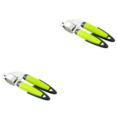  2 Pack Koblauchpresse Knoblauchpresse Edelstahl Rostfrei Knoblauchbrecher