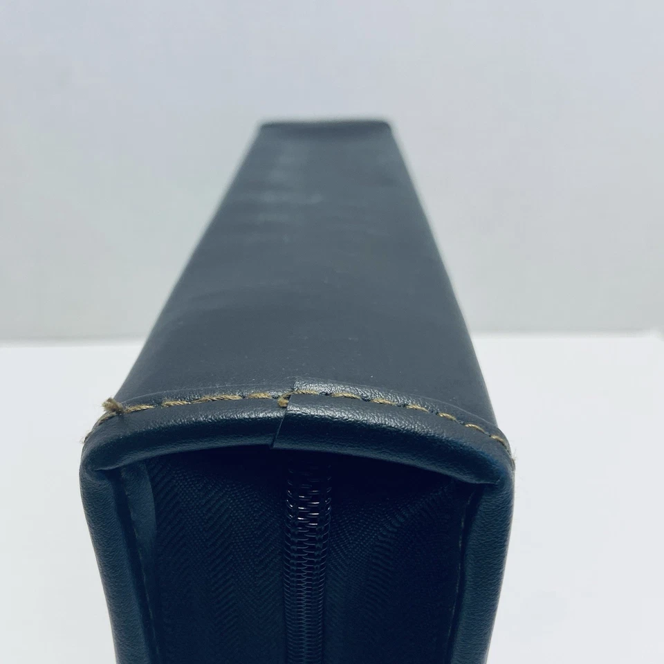 Case Logic 72 CD/DVD Black Storage Binder Leather like Vintage Blu-Ray/games - Image 3 of 4