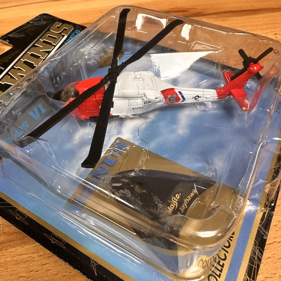 Винтажный запечатанный литой вертолет береговой охраны США Maisto Tailwinds HH-60 Jayhawk - Изображение 2 из 4