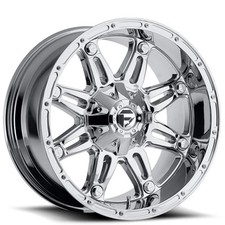 20x9 Fuel Wheels D530 Hostage Chrome Off-road Rims 4pcs