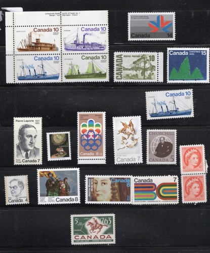 lot # 547 Canada Collection 20 Stamps MINT.. N H