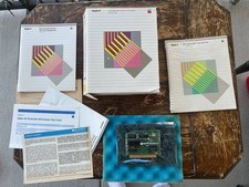 Apple IIe Extended 80-Column Text Card w/ Box, Manuals Docs. Apple 1981