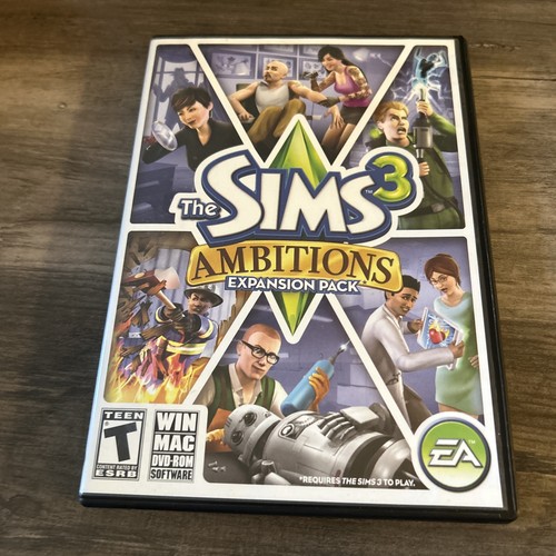 The Sims 3 Ambitions PC Game Complete 2010 Expansion Pack FAST SHIP