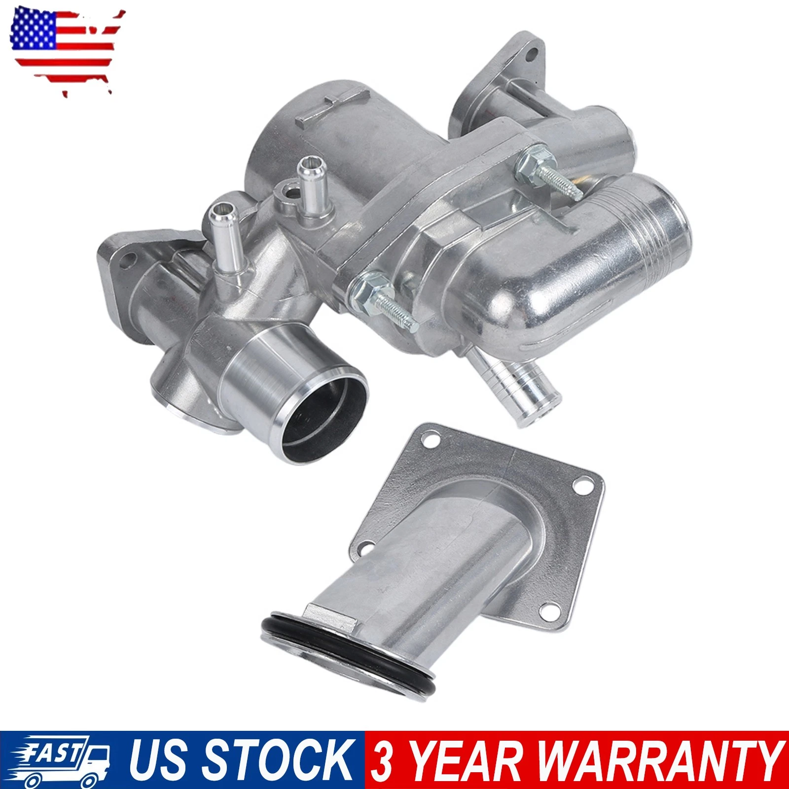 Upgrade Aluminum Thermostat For 2003-2005 Jaguar S-Type XJ8 XJR 4.2L AJ89485 US