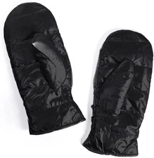 Cold Weather Winter Fabric Puff Padded Mitten for Women