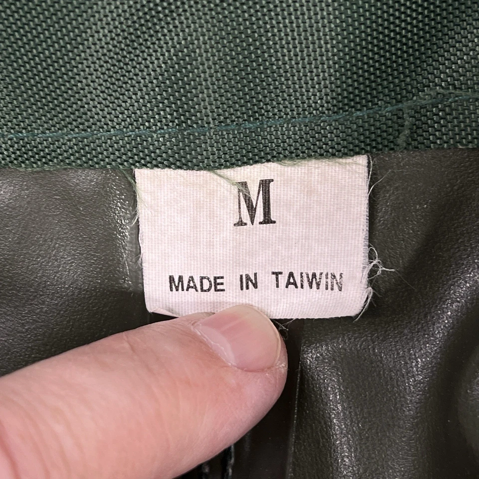 Cabelas Waders Mens Medium Green Bib Fishing Stocking Foot Nylon? - Image 2 of 4