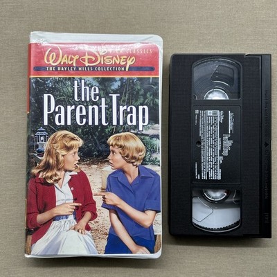 The Parent Trap (VHS 1961) Walt Disney Comedy Romance Twins Hayley Mills O'Hara+