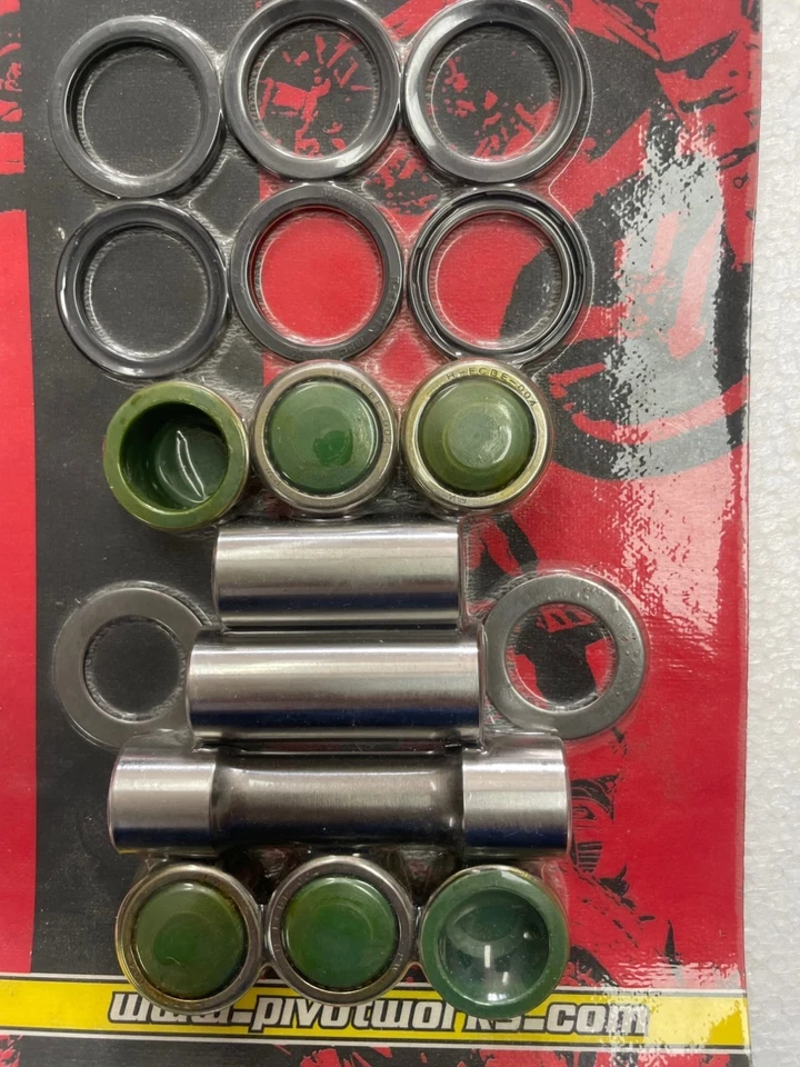 NEW Pivot Works Linkage Rebuild Kit HONDA CR125R 2000-2001, CR250R PWLK-H20-021 - Image 4 of 4