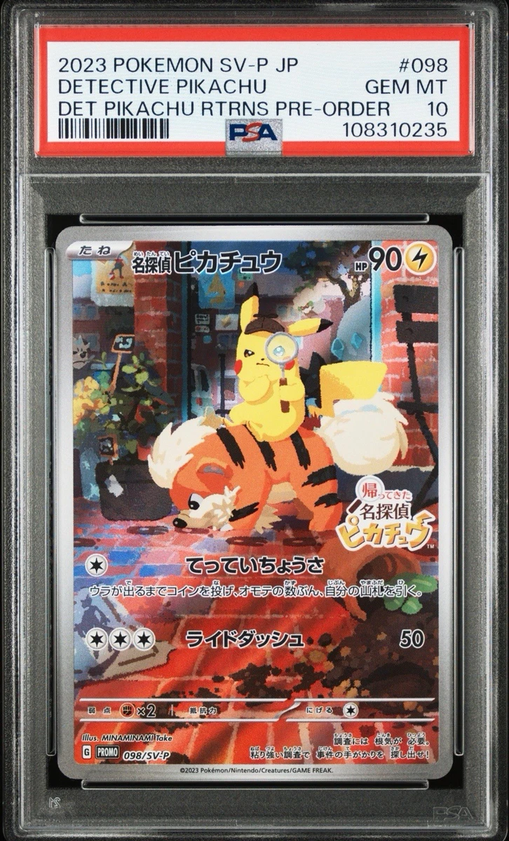 Pokémon TCG Grade 10 Pikachu Individual Collectible Card Game