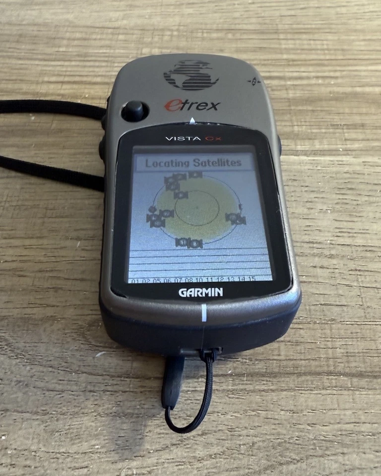 Garmin eTrex Vista Cx GPS USB Waterproof Bundle w/ Case – Tested – Works - Image 3 of 4