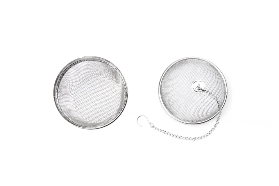 - 5143 Infusor de especias/bola de té, 3 x 3 x 3 pulgadas, metálico Foto 2 de 4