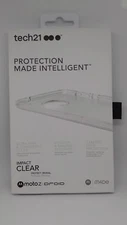 Tech21 Impact Clear Moto Z Droid Case - New