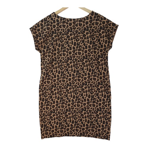 Women's Next Blouse Tunic Top Size 12 Cotton 100% Sleeves Short Panther Pattern - 第 12/18 張圖片