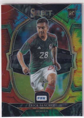 Panini 2022-23 Select FIFA No. 37 Erick Sanchez Rookie Tie-Dye 17/49