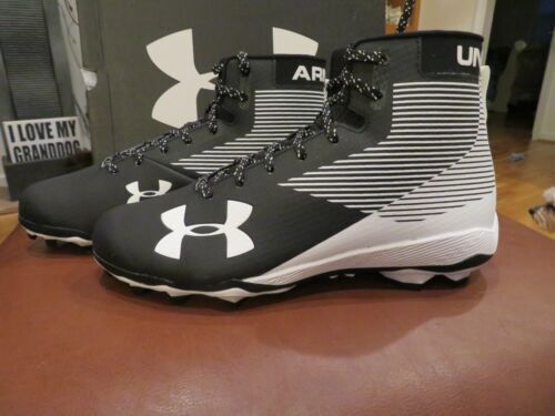 Baseball/ football Cleats- Under Armour; size 11; white/grey/offwhite Baseball/ football Cleats- Under Armour; size 11; white/grey  main image 4