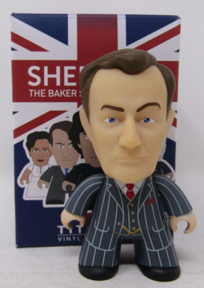 TITANS 3"" VINYL FIGURES SHERLOCK BAKER STREET COLECTION AS PHOTO  1646