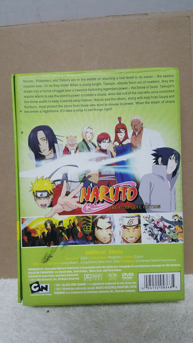 DVD: Nova Temporada de Naruto Apenas em 2011