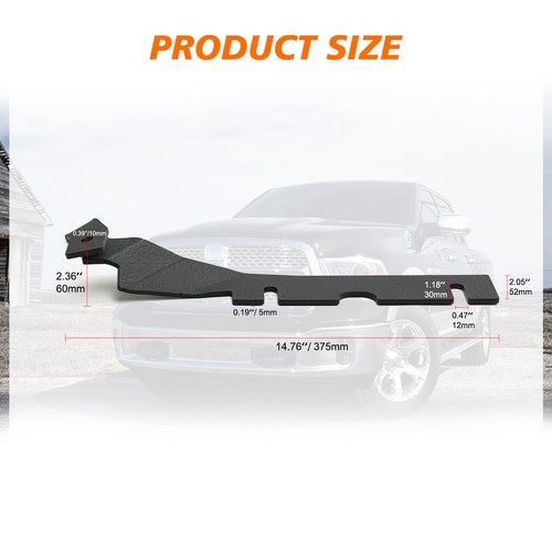 For 09-18 Dodge RAM 1500/2500/3500 Hood Ditch LED Light Brackets Mount Wire Kit - Foto 7 di 20