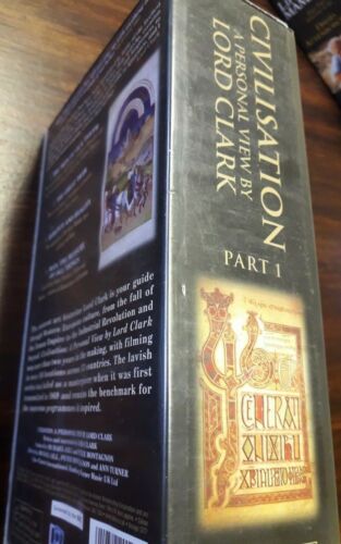 CIVILISATION : PART 1 - A PERSONAL VIEW by LORD CLARK (VHS TAPE) - Picture 2 of 3