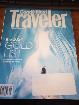 Conde Nast Traveler Magazine January February 2024 - 2024 Gold List ...