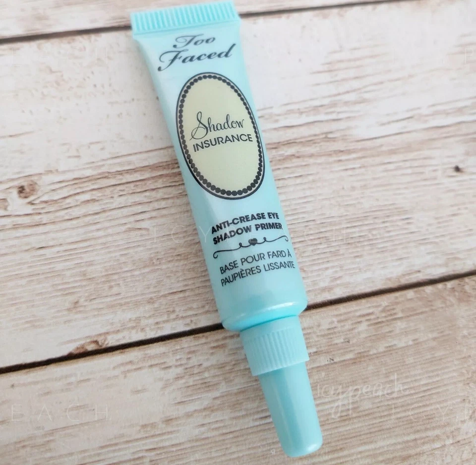 Too Faced Shadow Insurance Eye Primer NWOB 5g/.17oz Travel Mini Original Formula - Image 2 of 4