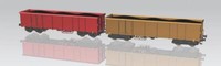Piko 58275, 2Tlg. Set Offene GüTerwagen Mit Kohleladung, Db Ag, Neu & Ovp, H0
