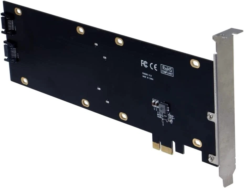 SEDNA - PCI Express (PCIe) Dual 2.5 Inch SSD / HDD Mounting Adapter - Image 2 of 4