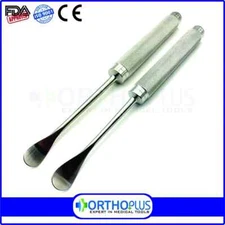 2 Pcs Cobb Periosteal Raspatory 19 mm, 24 mm x 28 cm OR Grade German Steel NEW