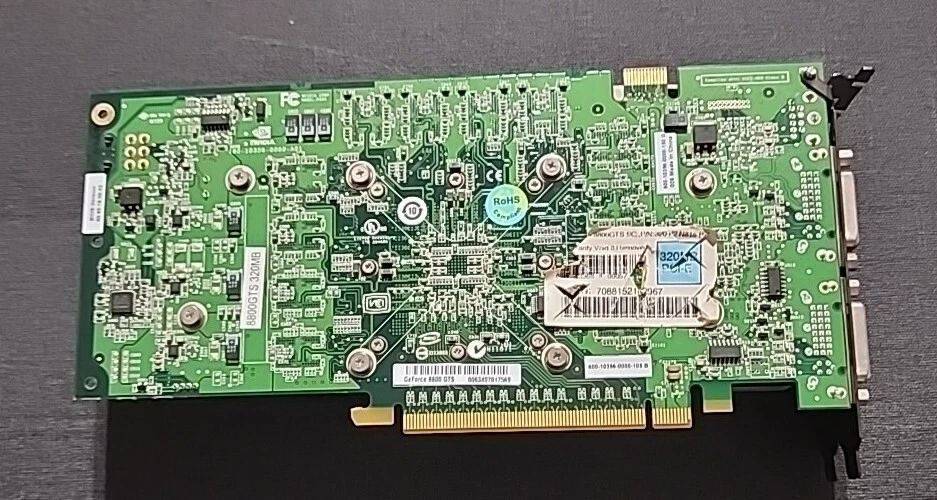 EVGA GeForce 8800 GTS 320MB PCI-E   320-P2-N815-BR  - Image 2 of 4