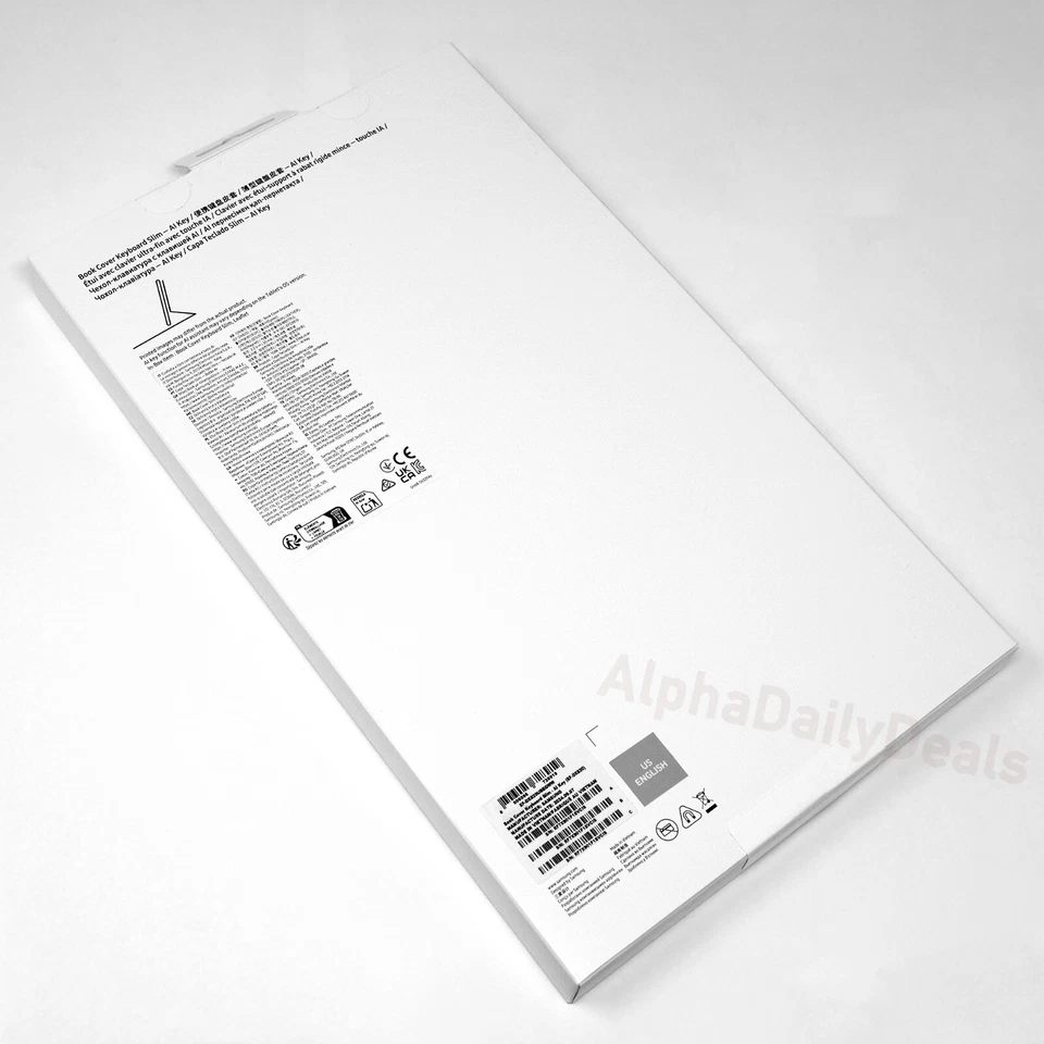 Genuíno Samsung Book Cover Teclado Slim Case AI Key Galaxy Tab S10+ S9+ S9 FE+ - Imagem 3 de 4