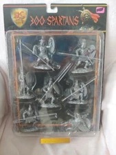 CONTE' GREEK HOPLITE WARRIORS, COLLECTIBLES (7 FIGS SET #1, SILVER) 65MM Scale