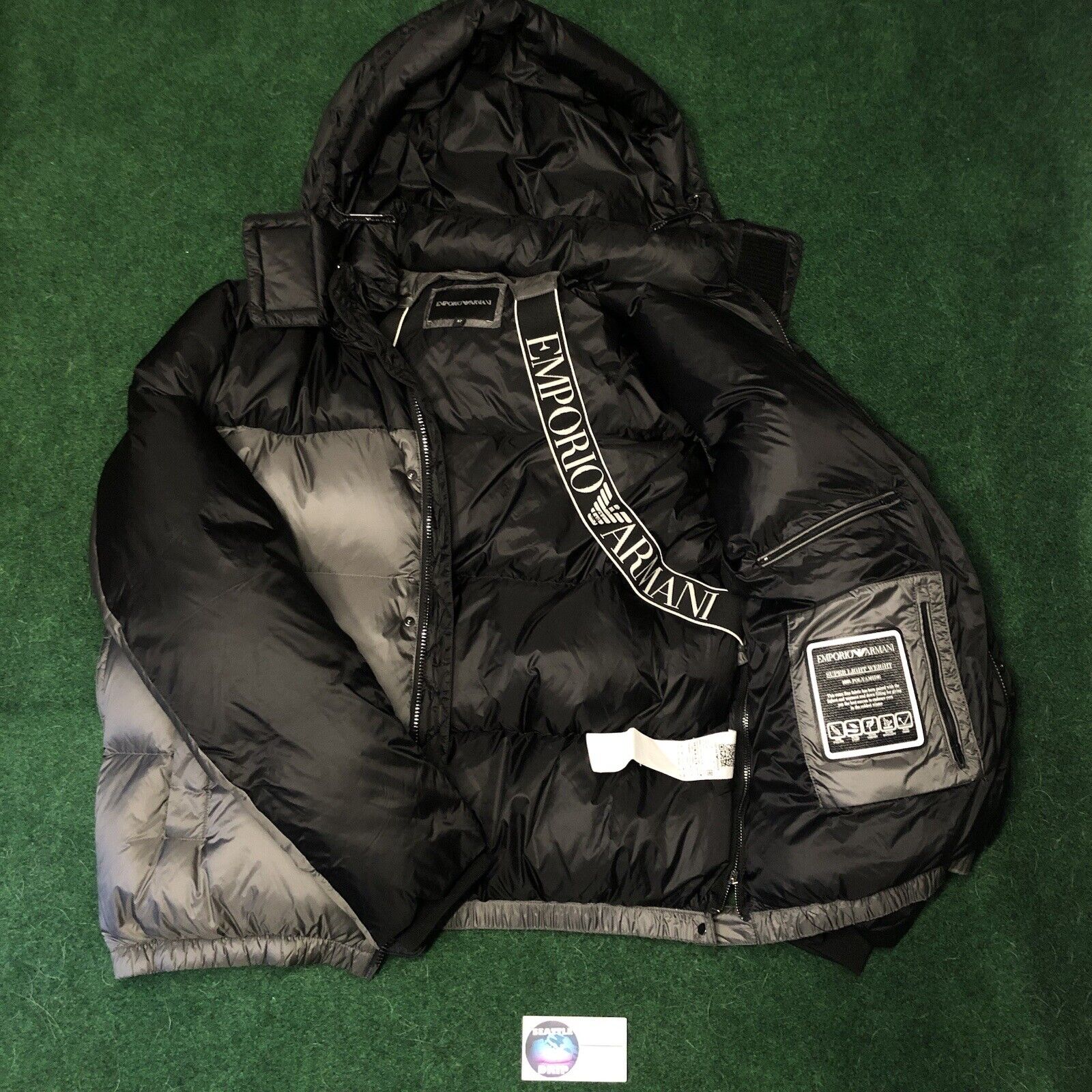 Emporio Armani Puffer Jacket Size 52 Large | eBay