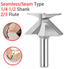 Seamless/Seam Type Arc Bending Integrated Router Bits Woodworking Milling Cutter