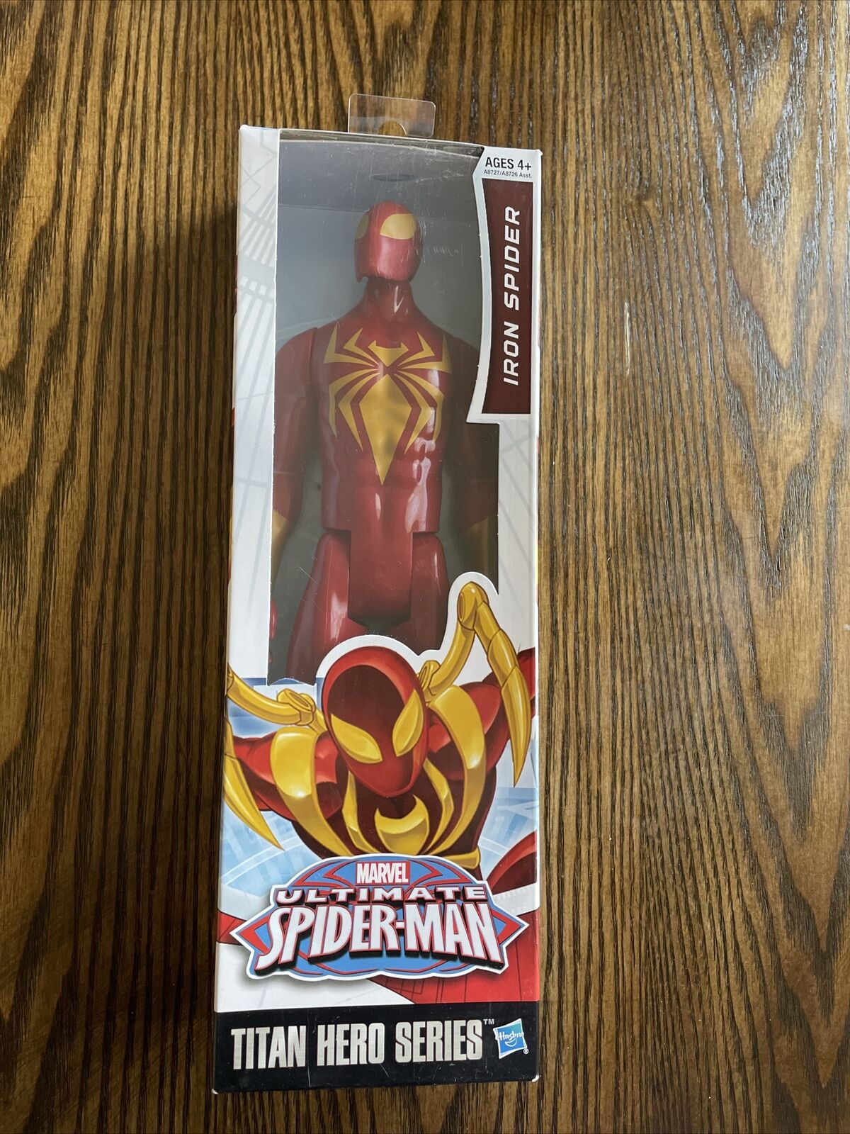 Hasbro Red & Gold 2019 Marvel Ultimate Spider-Man Titan Hero Series Iron Spider