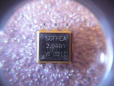 VECTRON SGUFCA-2M0480 VCXO, 2.0480MHz, CMOS, TTL, 100ppm **NEW** 2/PKG